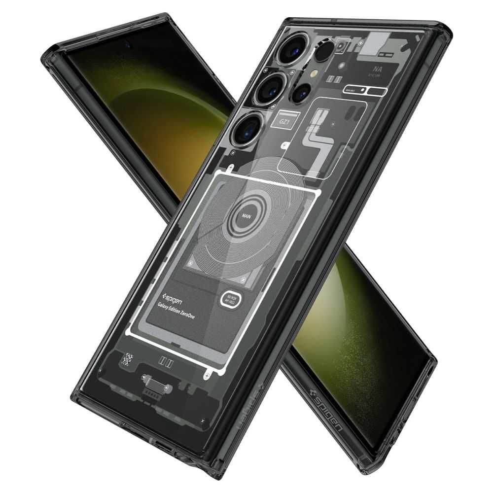Калъф за Samsung S23 Ultra, Spigen Zero One Ultra Hybrid Case,