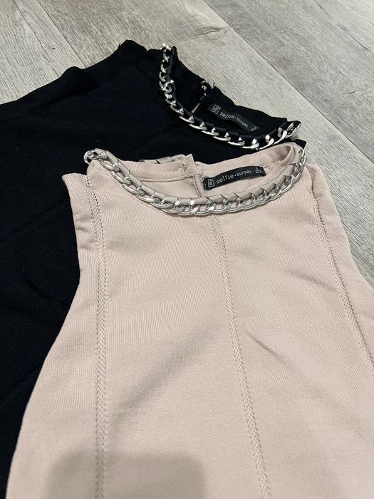 Топы с цепочкой размер S