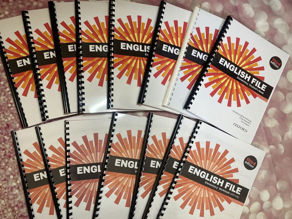 English file 3rd edition Oxford 3 издание elementary элементари книга