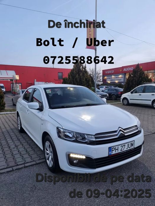 Ofer spre închiriat în Ploiești Citroen C-elysee. 1.2 Gpl