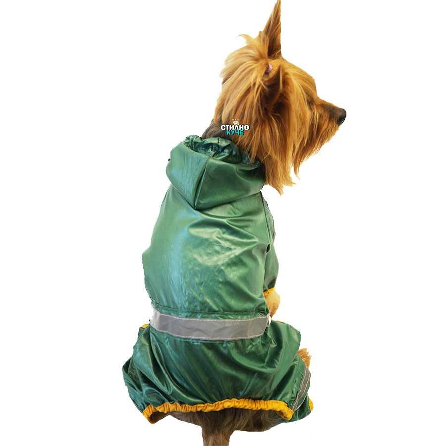 Дъждобран за куче Кучешки дъждобран Кучешки дрехи Дрехи за кучета