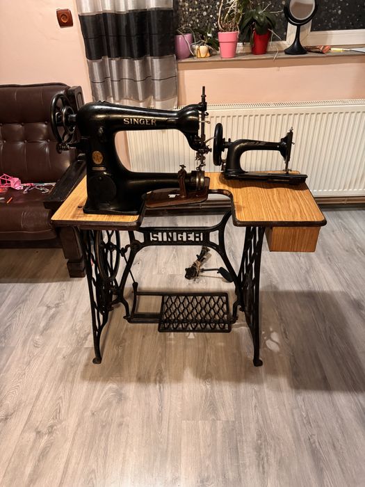 Masina de cusut piele singer 1890