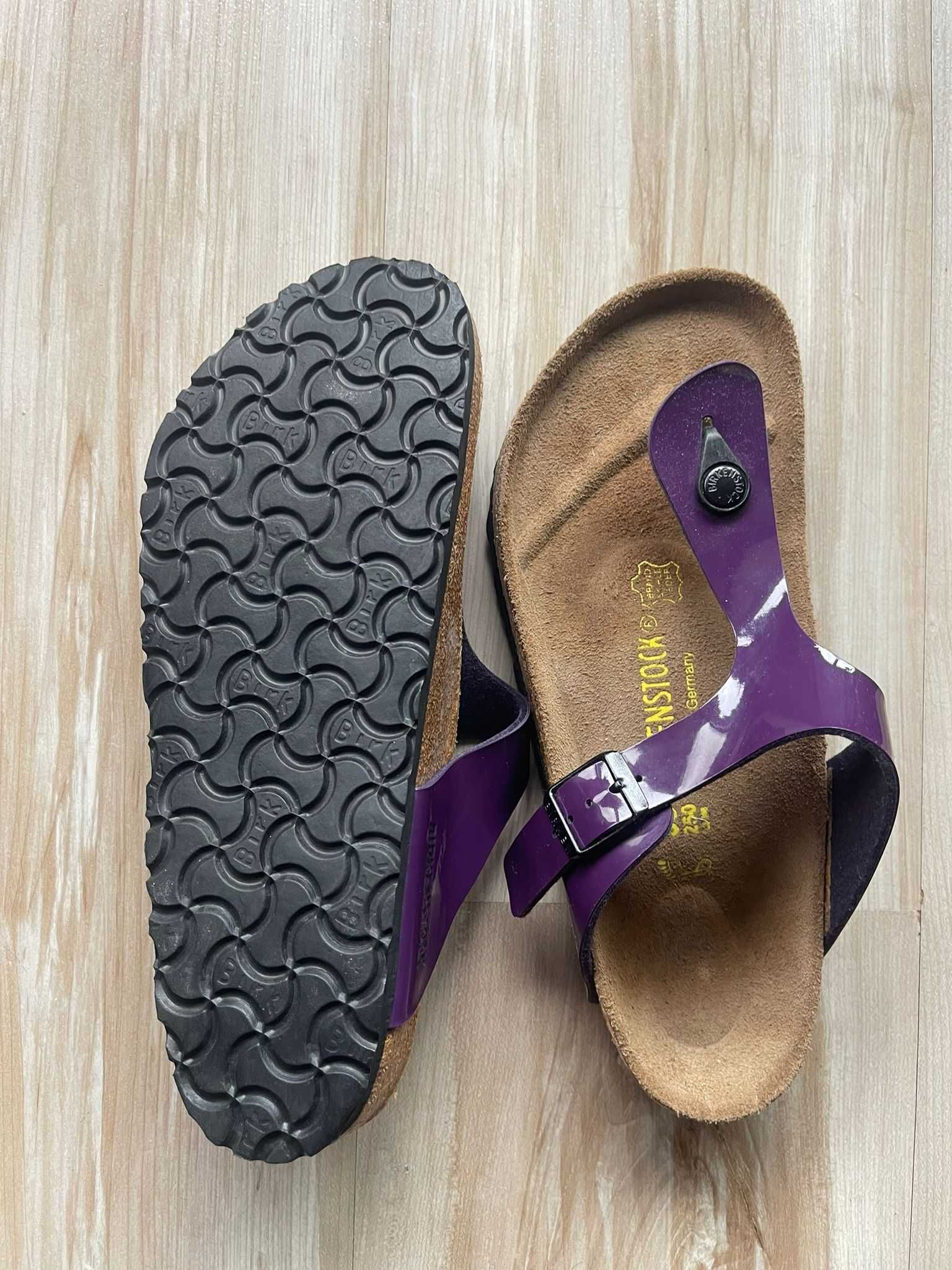 Sandale/Flip flops/Slapi Birkenstock, culoare mov, marimea 39