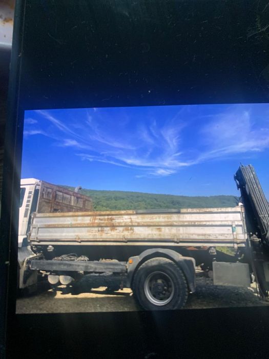 Vandcamion cu Macara si basculanta