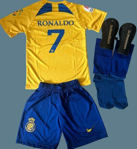 Echipamente fotbal copii 4/14ani,Ronaldo,Portugalia și Al nassr.modele