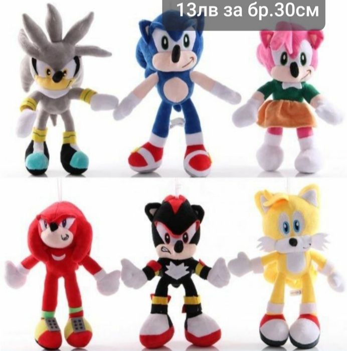 Промоция Таралежа Sonic и герои