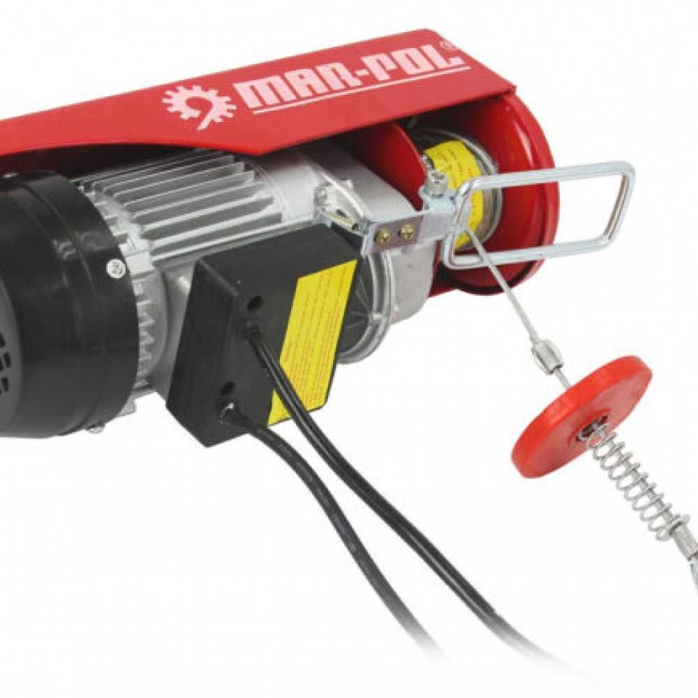 Електрическа въжена лебедка 125  250 кг 12 м 500W Mar-Pol