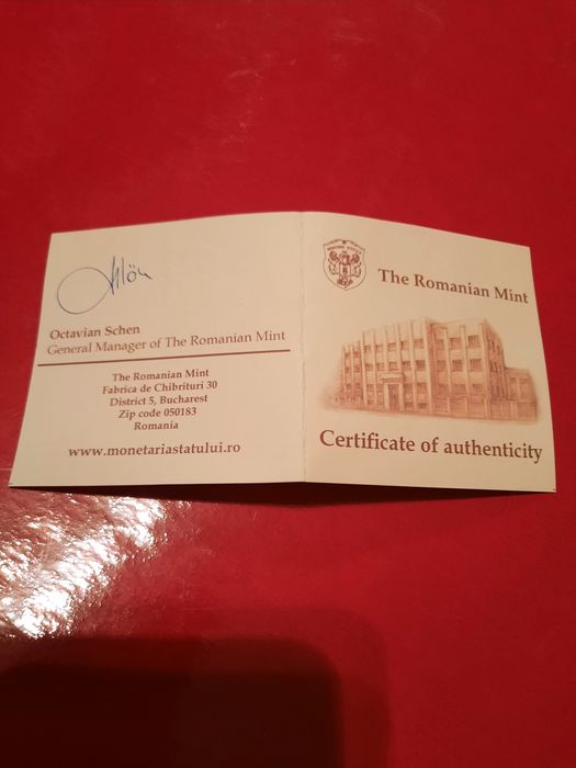 Medalie argint Serviciul de Informatii Externe