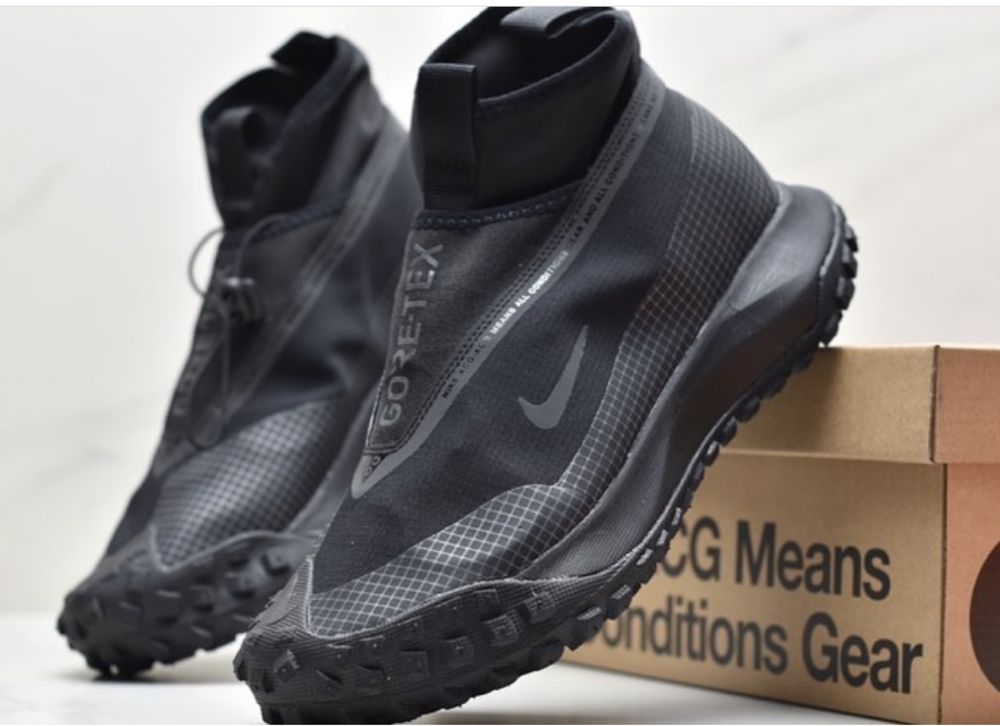 Мъжки маратонки Nike ACG Mountain Fly GORE-TEX Black/Dark Grey