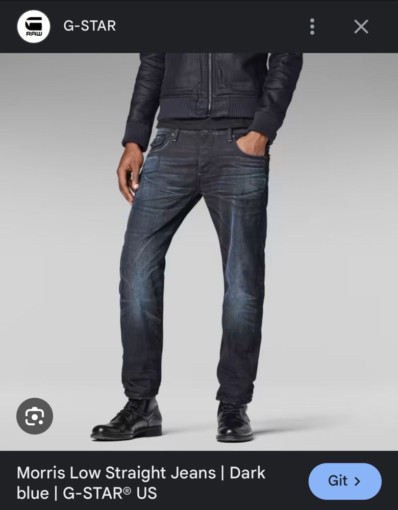 G-star Raw Morris Low Straight W31 L32