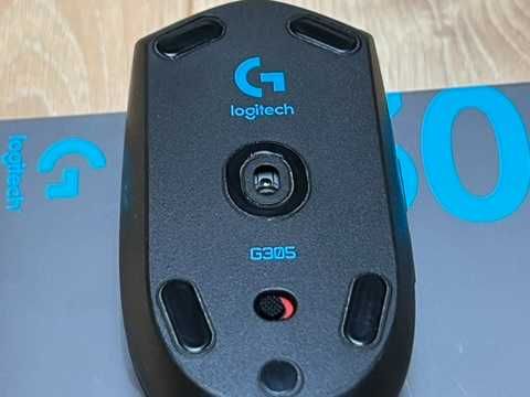 Mouse Logitech G305 Lightspeed, USB Wireless, Black
