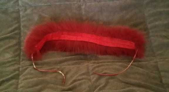 Guler de blana artificiala