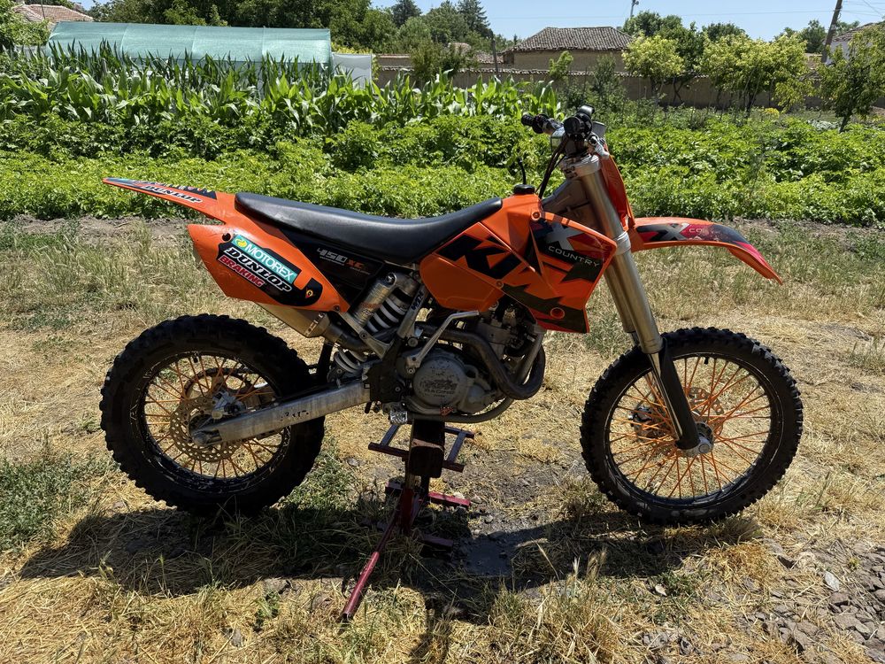 KTM XC 450 2004 година