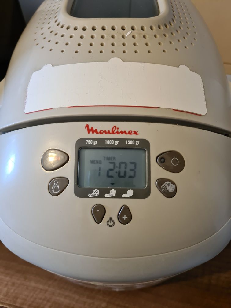 Masina de paine Moulinex OW502330, 1650 W, 1500 g, 16 programe