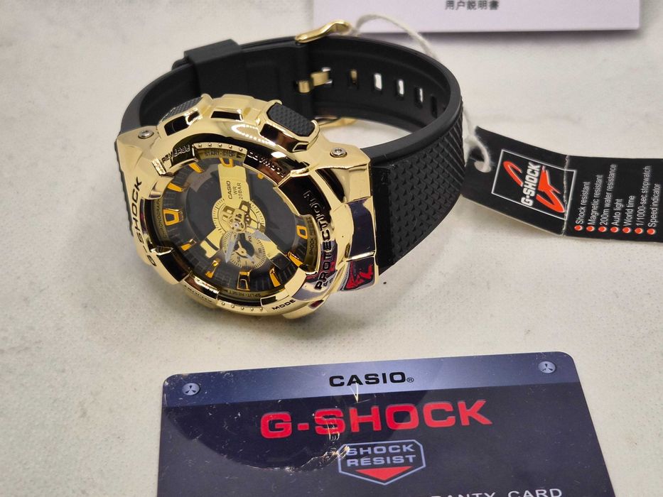 Ceas SPORT Casio g shock gm110 metal ,gold  LIMITED,NOU,Garantie 2 ani