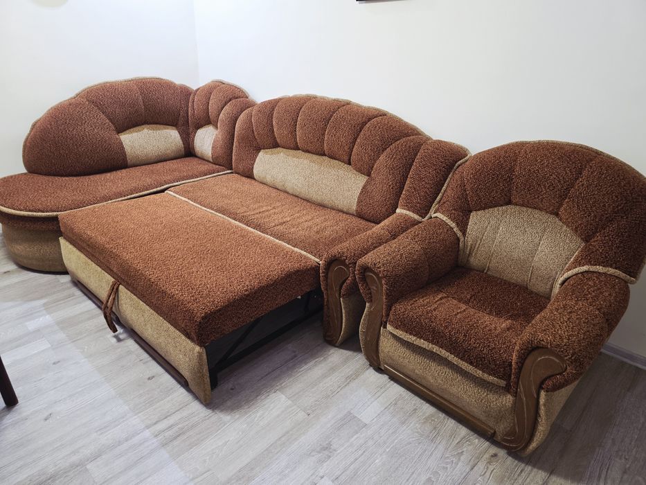 Ъглов диван комплект