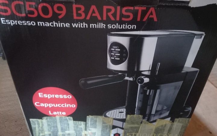 Espressor Studio Casa Barista latte, 15 Bar, 1470 W, 1.2 l, Cana lapte