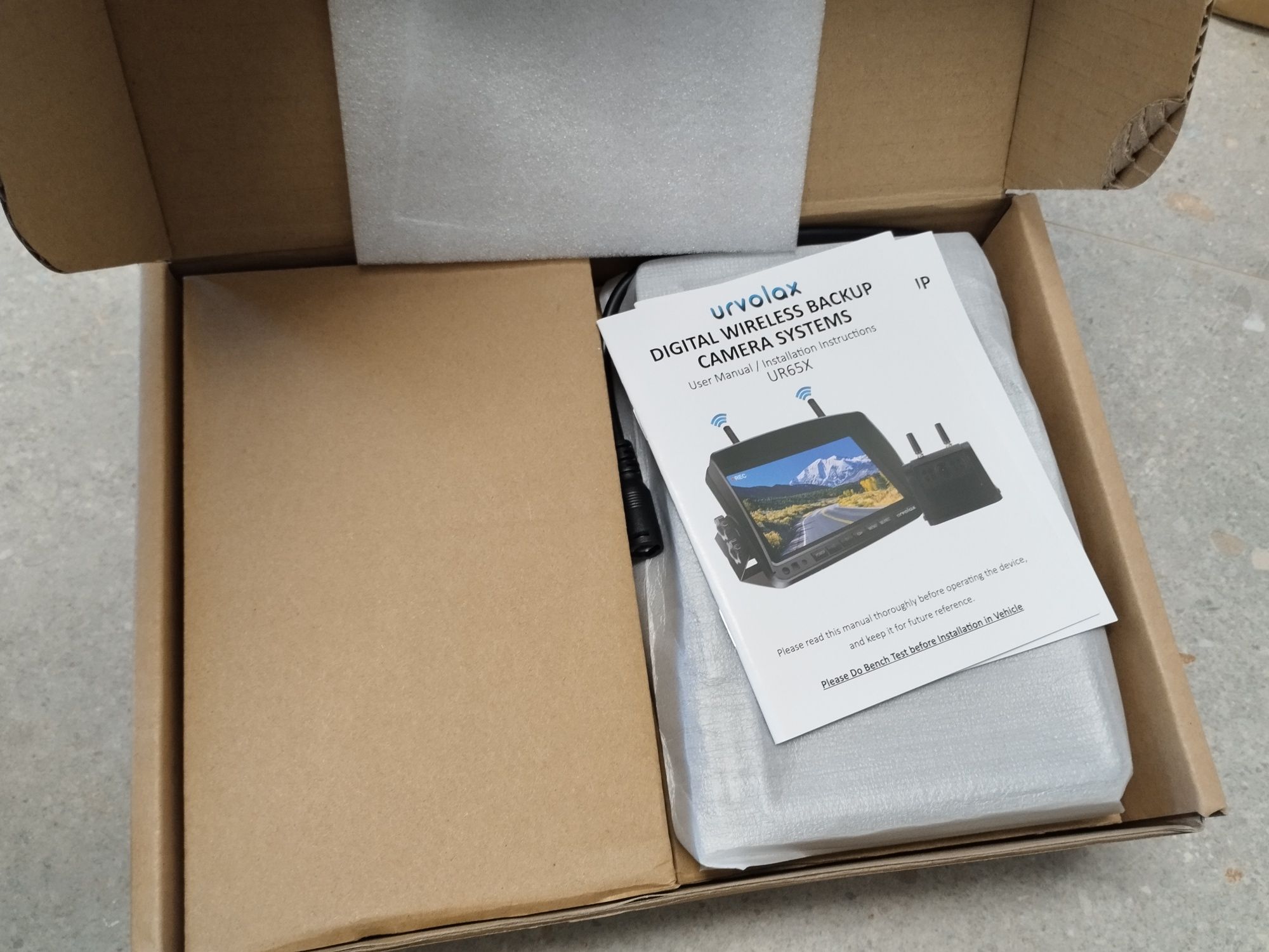 Kit Camera Wireless Marsalier Noua, Urvolax UR65X, TIR, Rulota, Camion