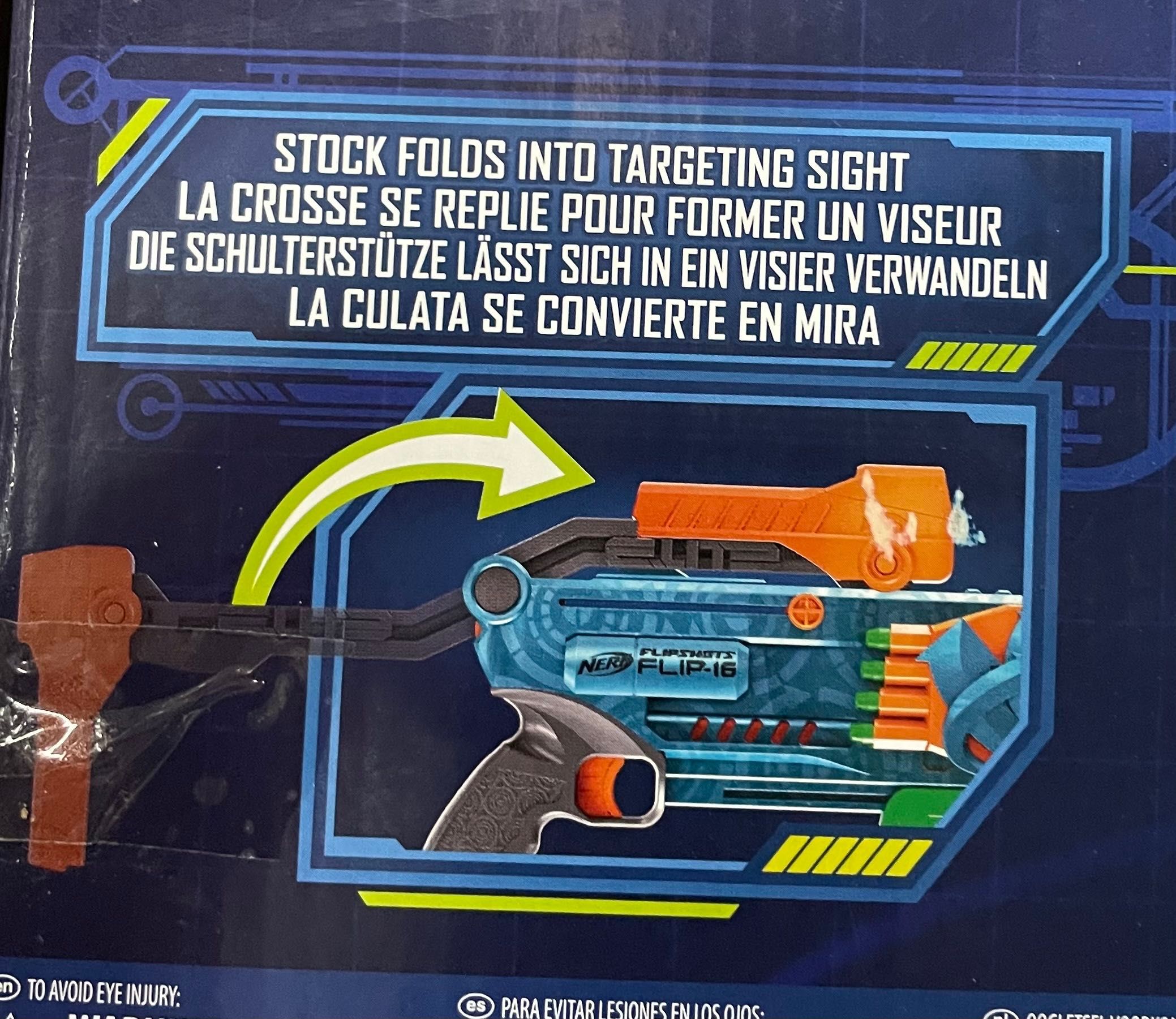 Nerf - Детски пистолет Elite 2.0 Flip-16