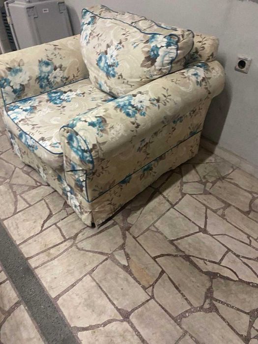 Комплект дивани - 3-местен, 2-местен и фотьойл