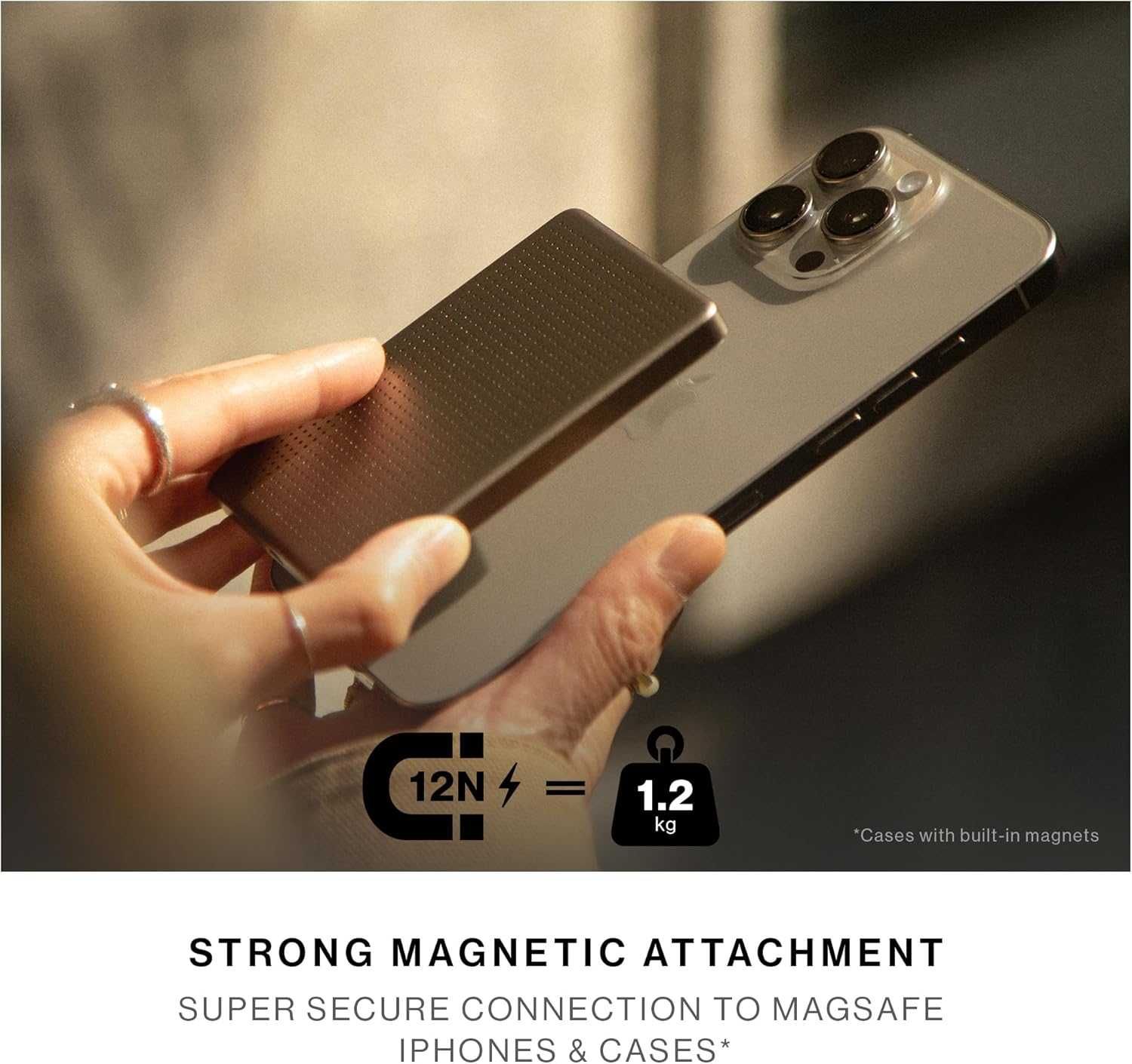 Native Union Active магнитна външна батерия, MagSafe, 5000mAh 15W