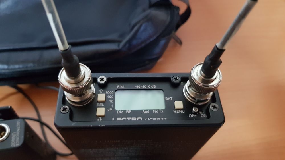 Set lavaliera Lectrosonics,productie,tv,film,audio-video