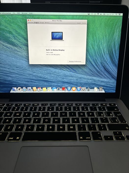 Apple macbook pro 13 inch late 2013