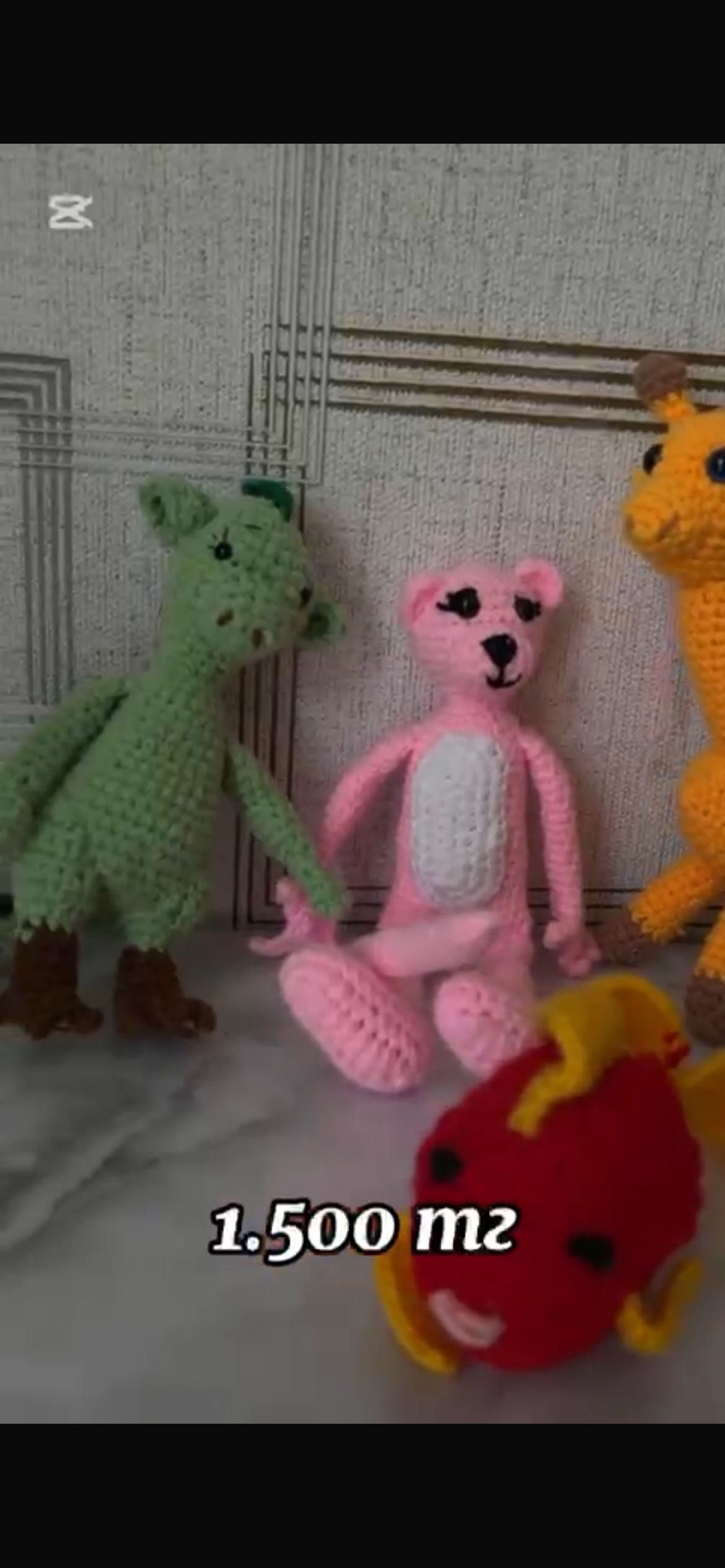 Продам игрушки вязанные