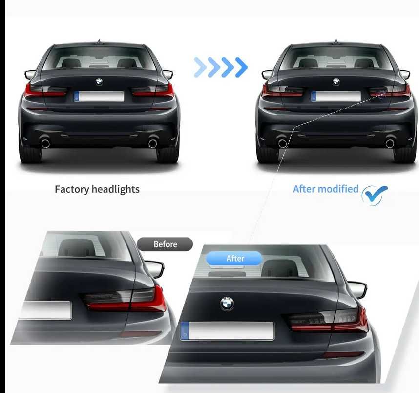 Комплект стопове BMW 3 G20/G80 M3 Laser CSL Style  2019+