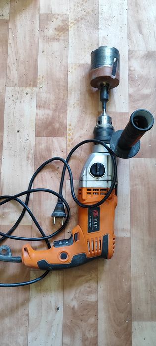 Продам ударную дрель с алмазной коронкой