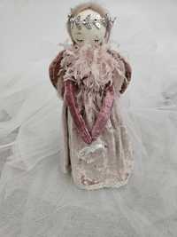 Сувенир кукла розова
