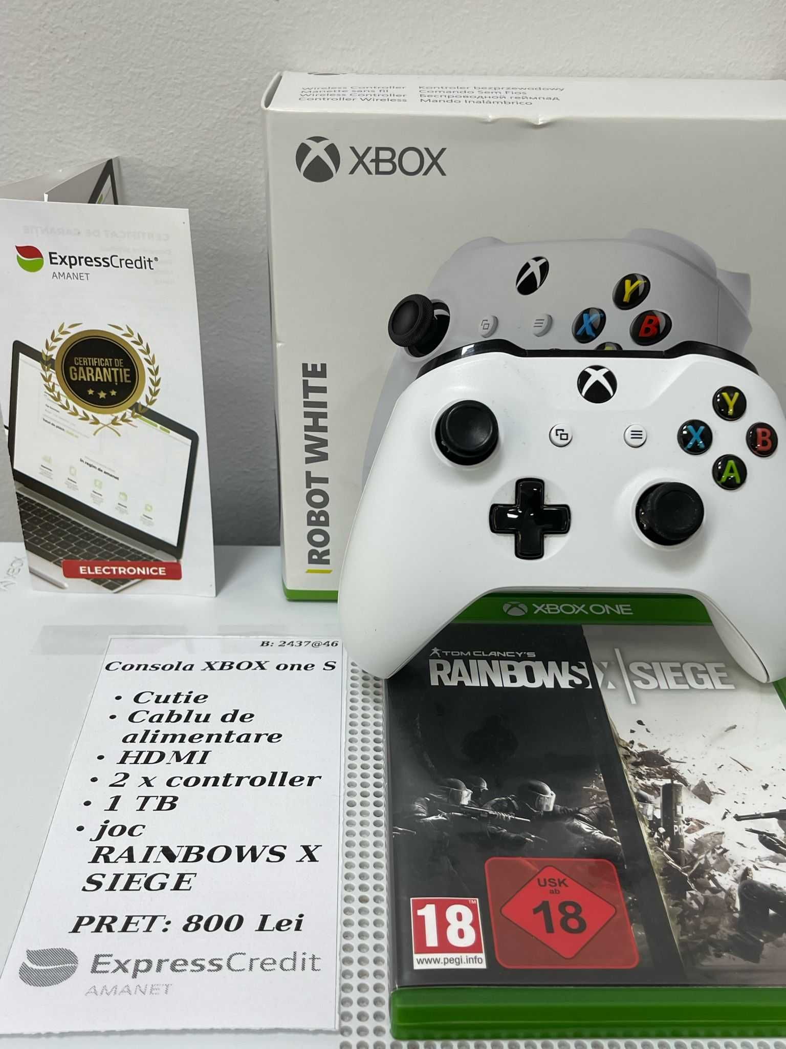 (AG46) Consola XBOX One S B.2437