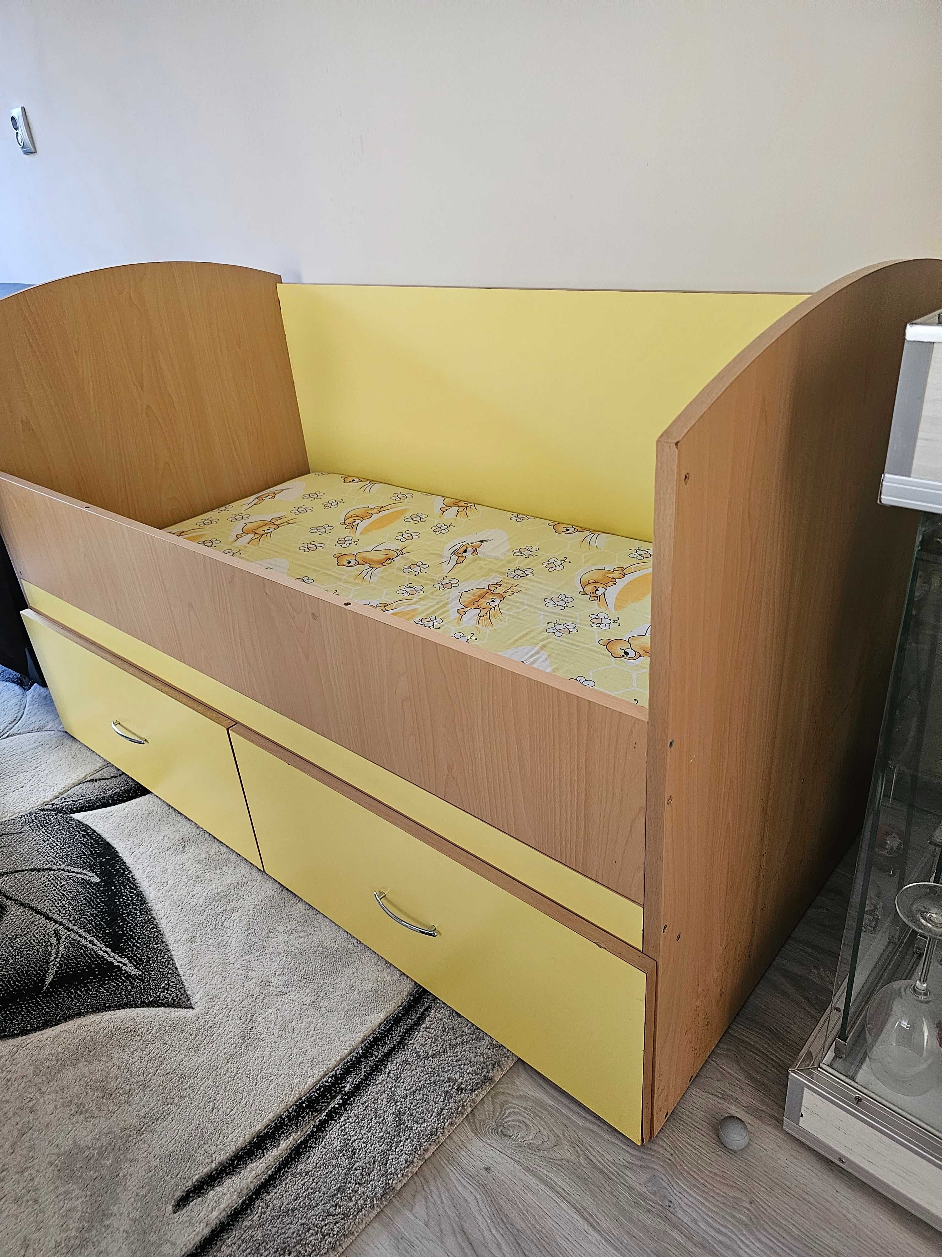 Детски скрин и детски легло + матрак