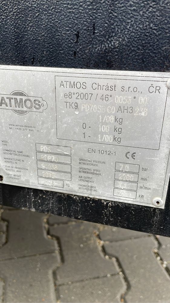 Motocompresor Atomos PDP 70