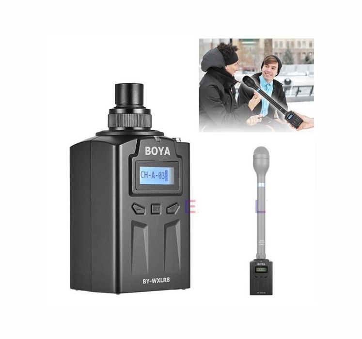 Transmitator wireless BOYA BY-WXLR8 High quality Wireless XLR transm