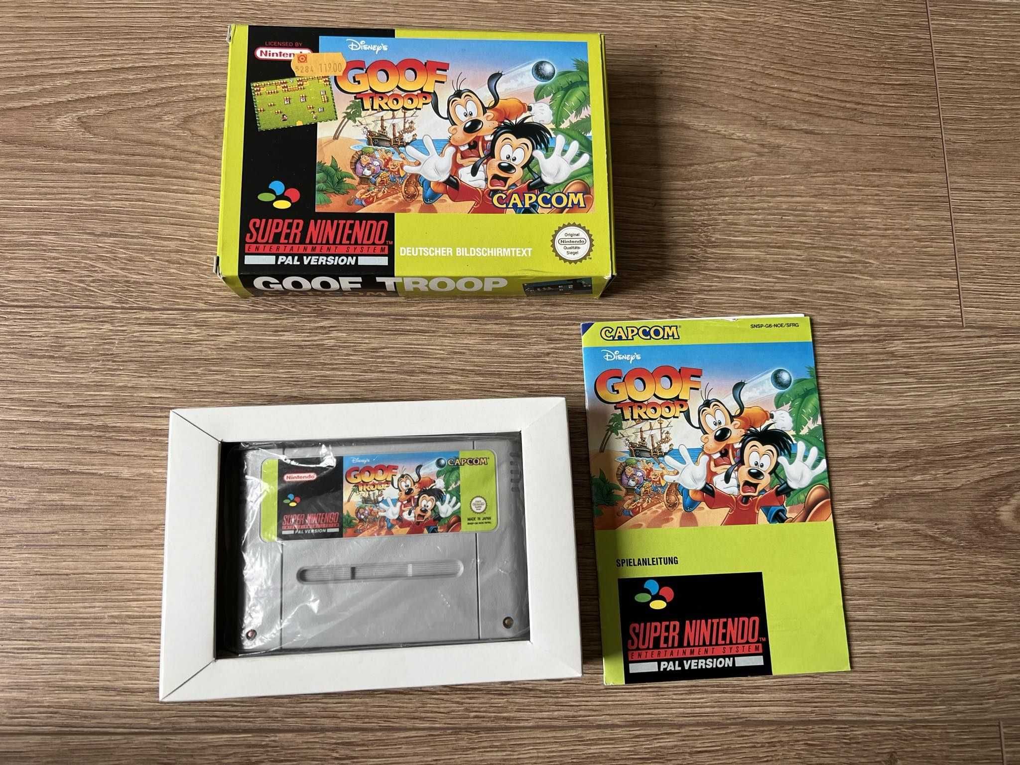 Joc rar colectie Super Nintendo Snes Goof Troop