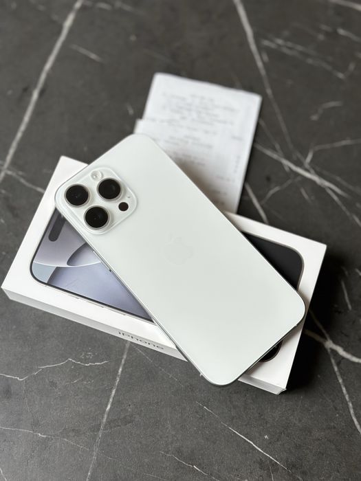 IPhone 16 Pro Max 256GB White ГАРАНЦИЯ