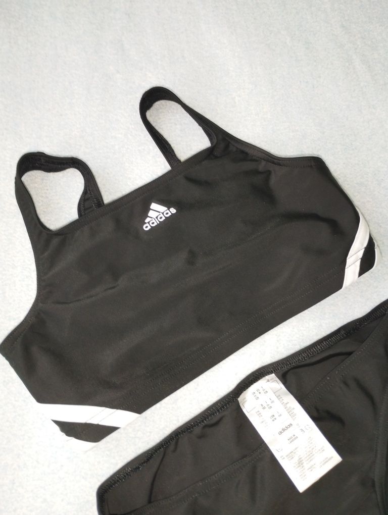 Детски бански Adidas черен 10-11г.