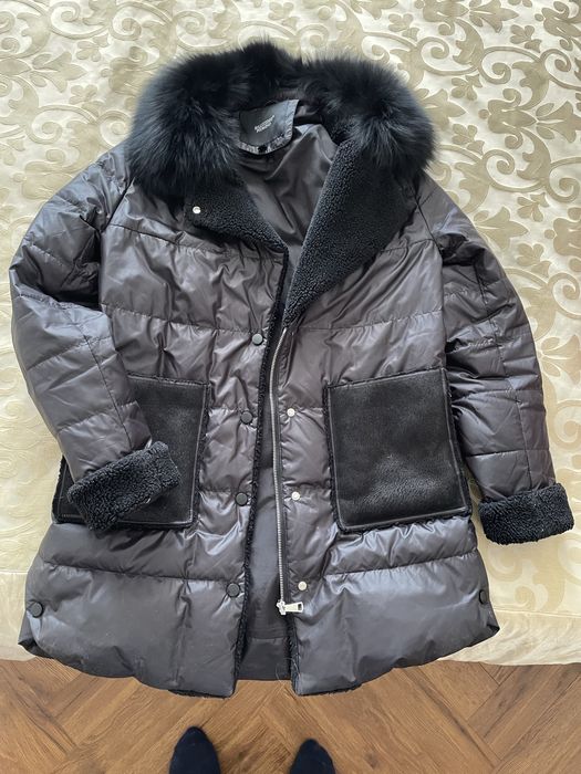 Зимняя черная куртка