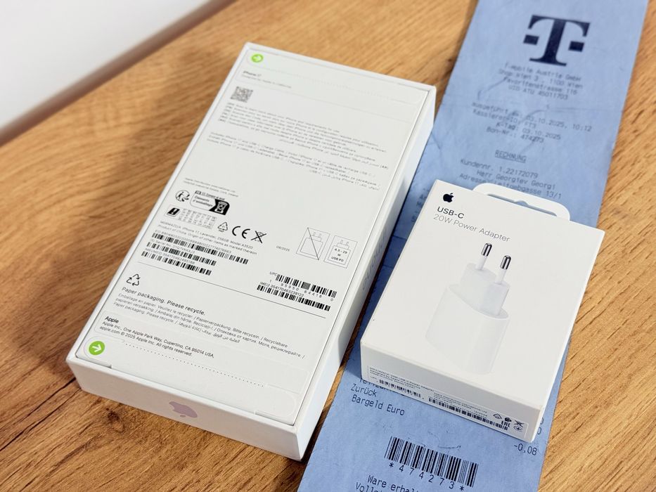 iPhone 17 Lavender чисто нов ЗАПЕЧАТАН!!!