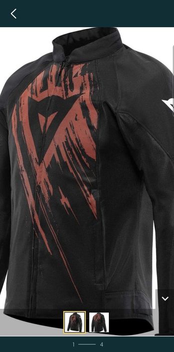 Dainese Herosphere Tex Jacket black/red