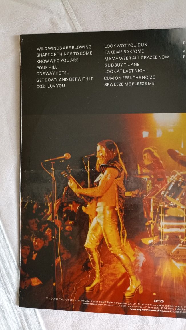 Неразпечатвани  плочи на SLADE