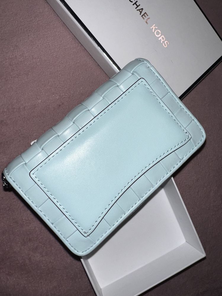 Card Holder/ portofel Michael Kors nou fair aqua Original