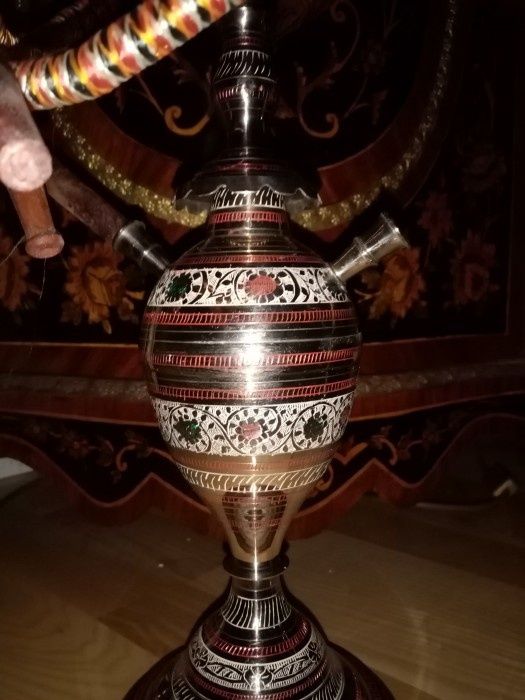 Narghilea colecție din bronz de dimensiuni mari