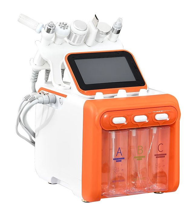 Козметичен Апарат за водно дермабразио 7 в 1 кислород ултразвук маска