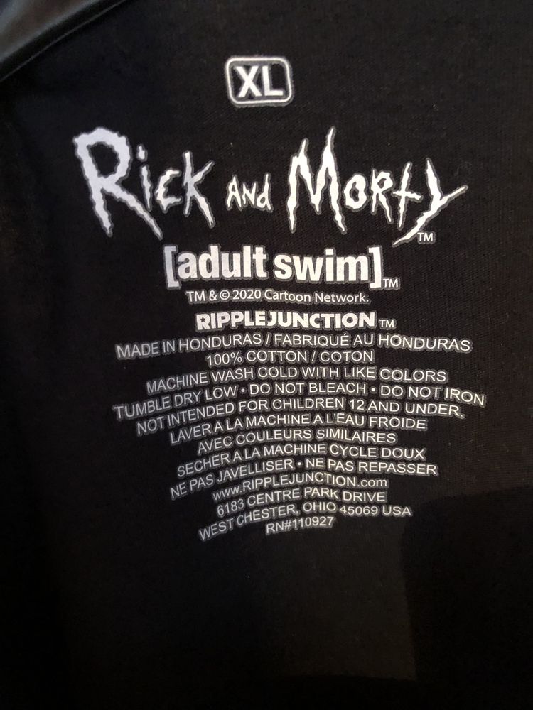 Tricou Rick and Morty Adult swim