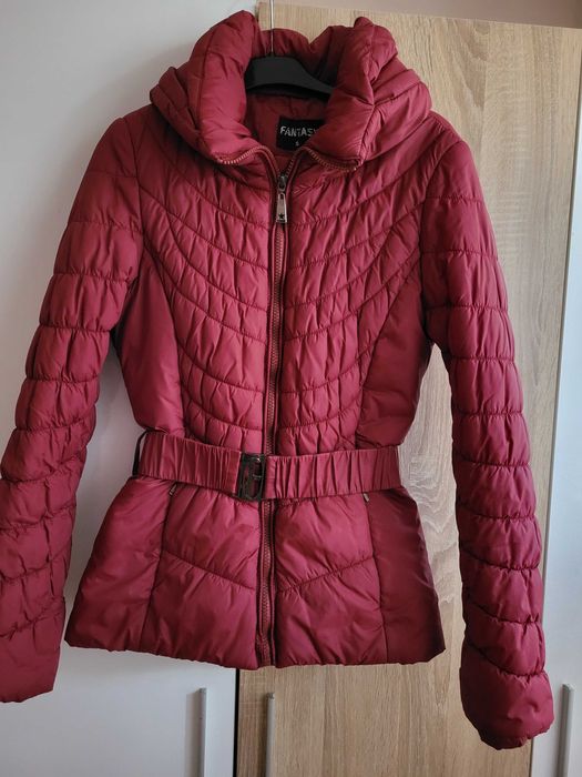 Дамско преходно яке в бордо