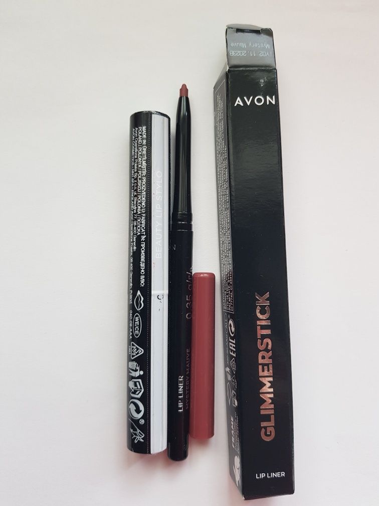 Avon Set ruj rezistent la transfer Capuccino și creion buze