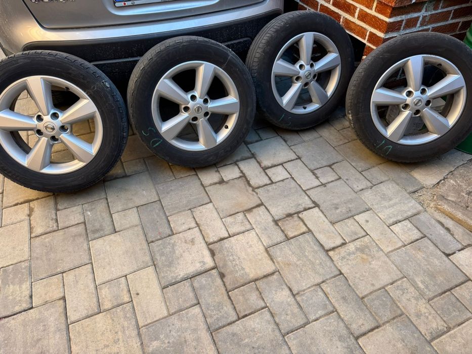 Anvelope cu jante nissan qashqai