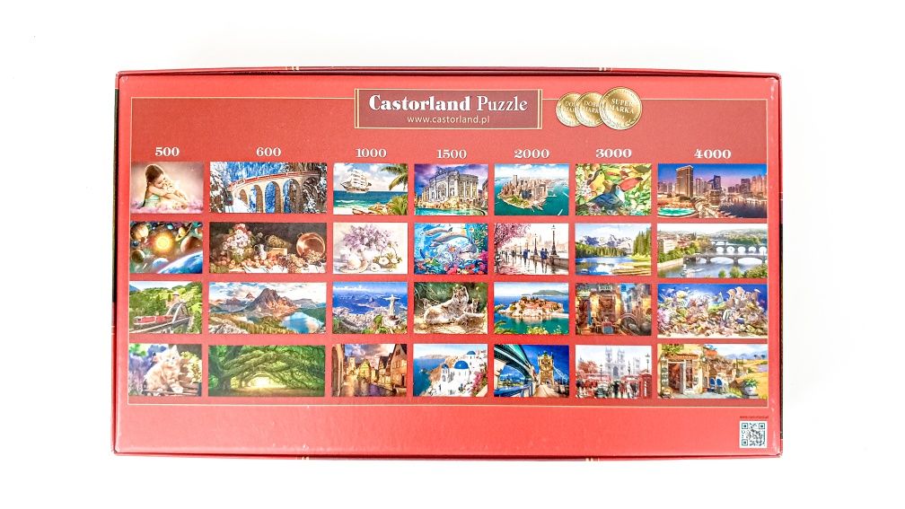 Puzzle Castorland 600 piese - Peisaj Verde cu Drum prin Padure